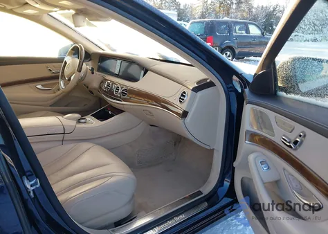 2014 Mercedes-Benz S 550 4Matic z USA, uszkodzony, nr VIN WDDUG8FB4EA060567